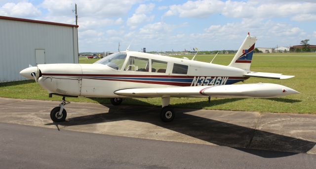 Piper Saratoga (N3546W) - A 1966 model (serial number 32-433) Piper PA-32-260 Cherokee Six at Boswell Field, Talladega Municipal Airport, AL during the 2022 NASCAR GEICO 500 Race Weekend at Talladega Superspeedway - April 23, 2022.