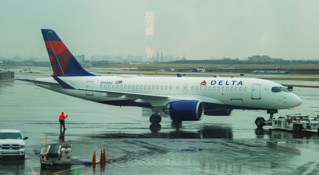 Bombardier CS100 (N102DU) - Delta’s brand new A220 on its second day of commercial operations.