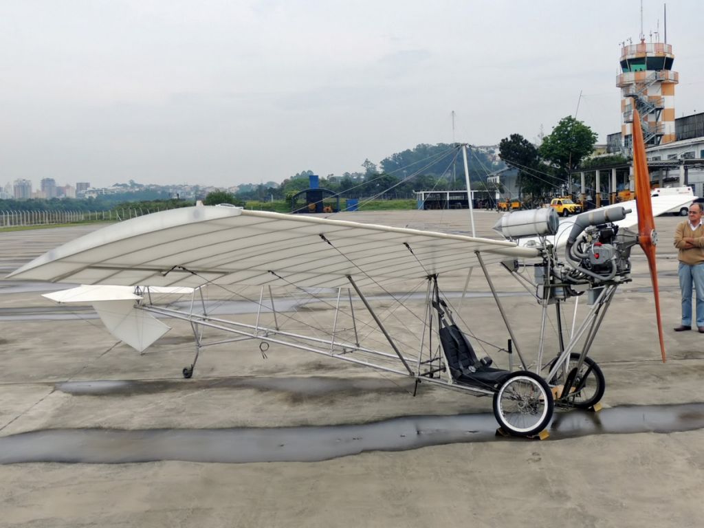 Unknown/Generic Microlight aircraft (PU-FNB) - Demoiselle IAB (CN 005) São Paulo - Aeroporto Campo de Marte (MAE / SBMT)