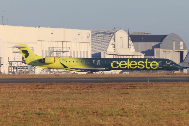 BOMBARDIER Regional Jet CRJ-1000 (F-HMLA) - Formerly Air France HOP! New Airline aircraft named "Baie de Morlaix"