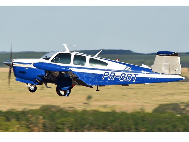 Beechcraft 35 Bonanza (PR-ODT) - Airborne SBML heading SBDN