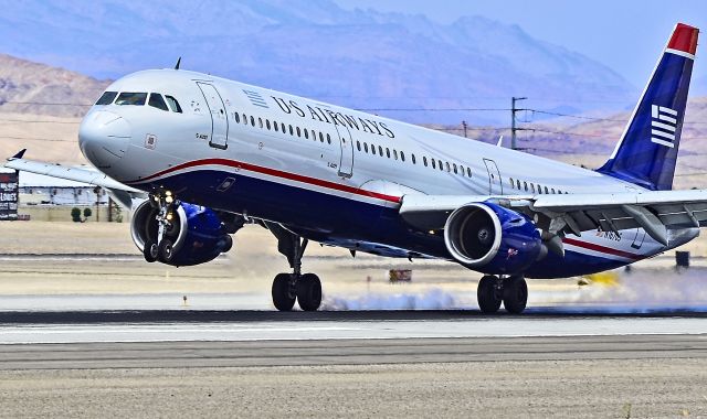 Airbus A321 (N167US) - N167US US Airways 2001 Airbus A321-211 C/N 1442  Las Vegas - McCarran International (LAS / KLAS) USA - Nevada, June 21, 2011 Photo: Tomás Del Coro