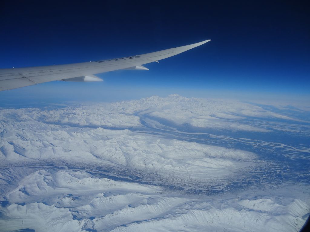 Boeing 787-8 (B-2730) - 787 somewhere over Alaska
