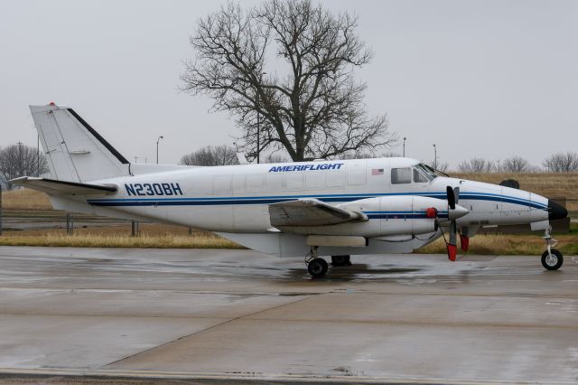 Beechcraft Airliner (N230BH) - On the ramp at Dallas Fort Worth International.