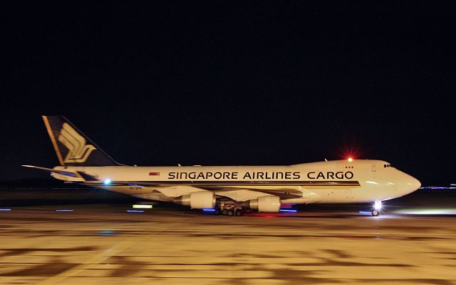 Boeing 747-400 (9V-SFN) - singapore airlines cargo b747-412f 9v-sfn arriving in shannon from brussels 21/9/18.