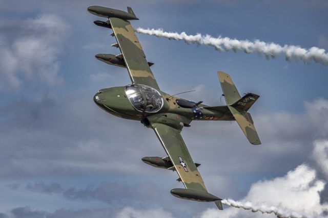 N87921 — - Cessna A-37B Dragonfly at Moses Lake, Washington