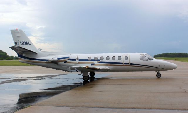 Cessna Citation V (N710ML) - Whiteside Co. Airport 7 June 2021br /This Citation made a quick fuel stop on its cross country journey. T-Storms in the area.br /Gary C. Orlando Photo