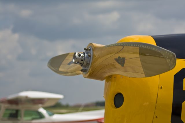 N103JC — - Wooden prop on Fairchild PT26 “Cornell”