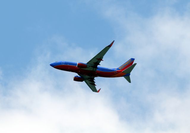 Boeing 737-700 (N283WN) - Audubon NJ 6/6/09 Philadelphia Approach