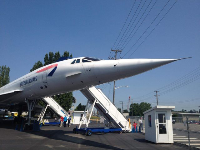 Aerospatiale Concorde (G-BOAG) - Seattle Museum of Flight