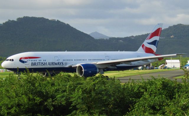 Boeing 777-200 (G-VIIX)