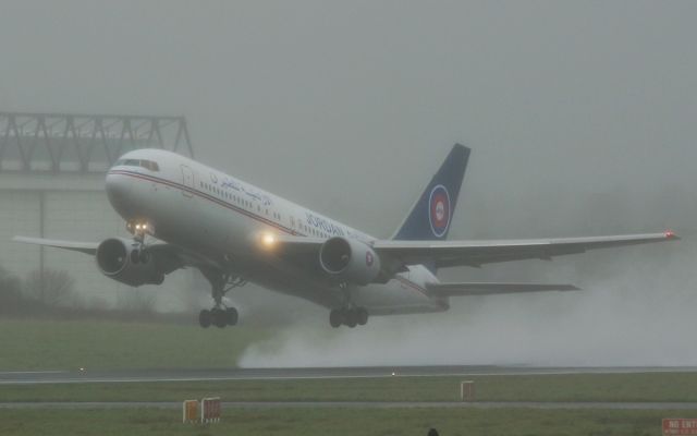 BOEING 767-200 (JY-JAL) - jordan aviation b767-2 jy-jal dep shannon for amman 21/2/16.