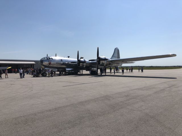 Boeing B-29 Superfortress (N69972) - B-29 Doc at New Century Air Center (KIXD) on Saturday, September 7, 2019.