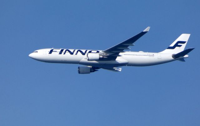 Airbus A330-300 (OH-LTT) - On approach is this Finnair Airbus A330-300 in the Autumn of 2018.