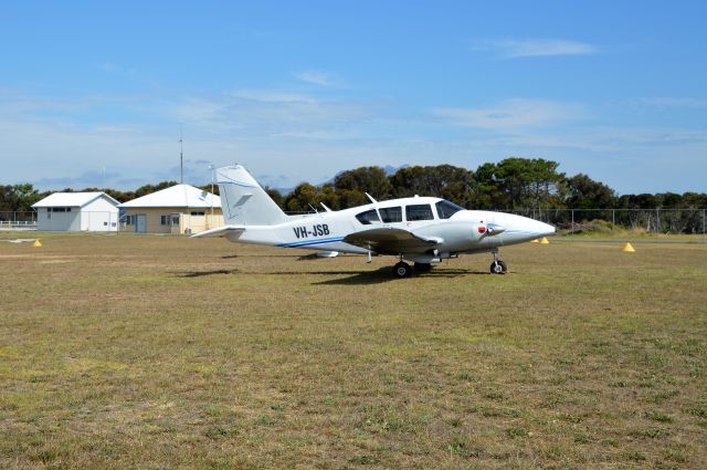 Piper Apache (VH-JSB) - Aztec JSB at Flinders Island, Jan 2018