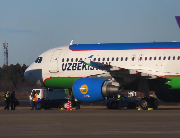 Airbus A320 (UK-32019) - I took this picture on Dec 29, 2018.br /HY3573/29Dec