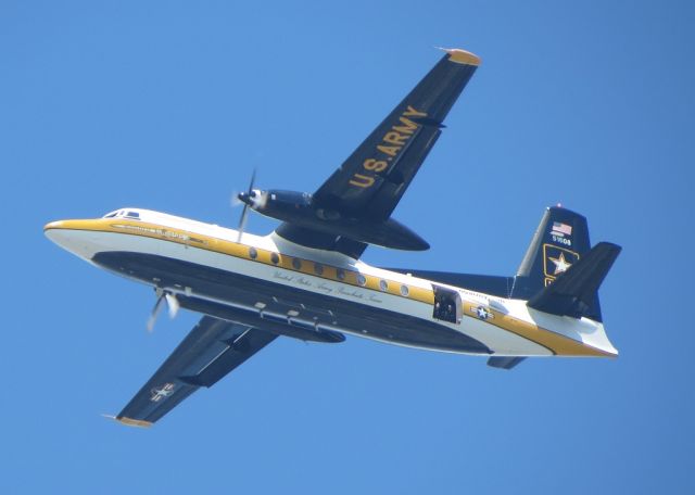 FAIRCHILD HILLER FH-227 (N51608) - The Golden Knights at the Atlantic City Air Show