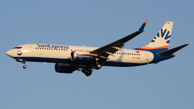 Boeing 737 MAX 8 (TC-SOM) - Sep 25, 2023