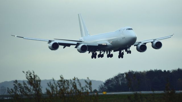 BOEING 747-8 (N859GT) - Arriving from Huntsville. 11/15/2015 2:55 pm