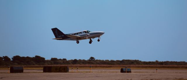 Cessna 402 (N120PC) - On ramp, takeoff runway 24. Photo taken on September 21st 2019.