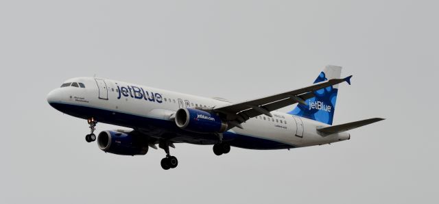 Airbus A320 (N612JB) - Shot with a Nikon D3200 w/ Nikkor 70-300mmbr /Best viewed in Full Size