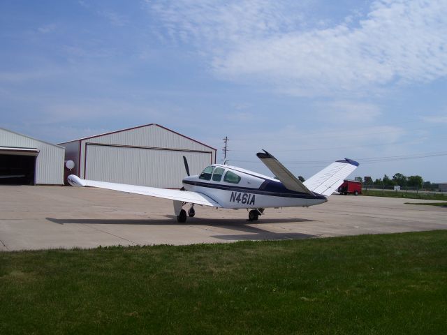 Beechcraft 35 Bonanza (N461A) - 1967 Beechcraft Bonanza with IO-550 engine, Garmin 530, XM Weather, Sandel HSI, S-TEC Autopilot,tip tanks, more