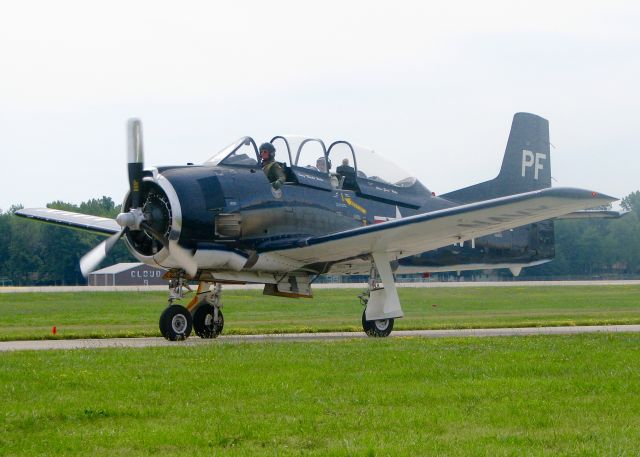 North American Trojan (N555PF) - At AirVenture.