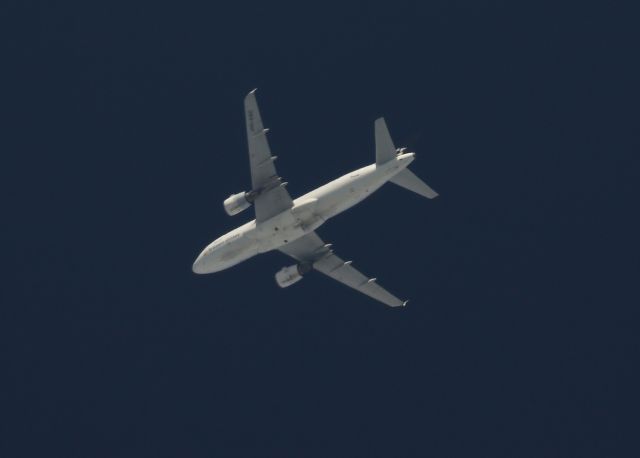 Airbus A319 (OO-SSC) - BEL 1815 (star alliance livrery)BRU-LIS 39000 ft vertical Vendée