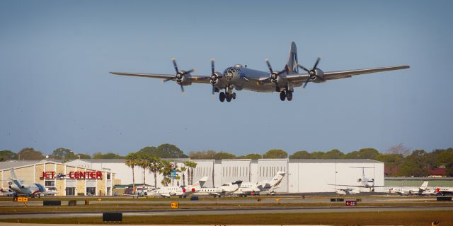 Boeing B-29 Superfortress (N529B) - This is Fifi lifting off from Sarasota Bradenton International Airport in Florida