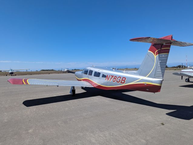 Piper Lance 2 (N78GB) - Shortly after landing at KAVX.