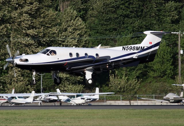 Pilatus PC-12 (N598MM)