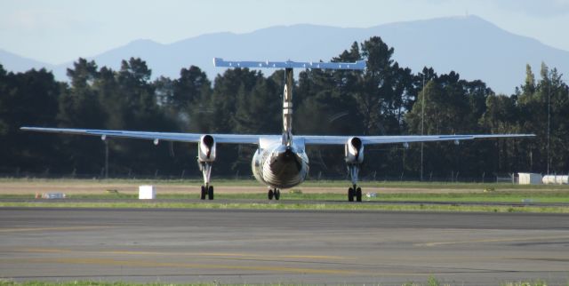 de Havilland Dash 8-300 (ZK-NER) - This Air New Zealand Bombardier Dash 8 Q300 lining up on runway 02/20.