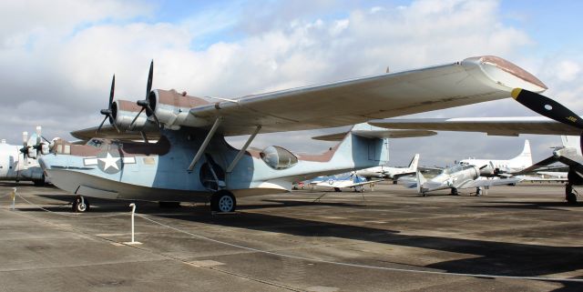 Canadair CL-1 Catalina (USN46602) - A Consolidated Vultee PBY-5A Catalina on the Restoration Aircraft Flight Line at the Museum of Naval Aviation, NAS Pensacola - March 2, 2019.