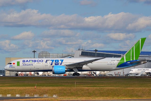Boeing 787-9 Dreamliner (VN-A819) - I took this picture on Dec 01, 2020.br /QH9413/01  NRT-HAN