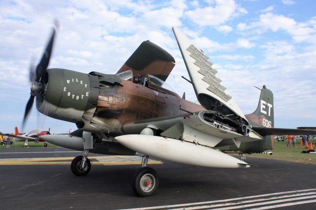 Douglas AD Skyraider (N39606) - At Warbird Alley