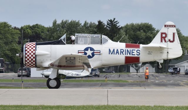 North American T-6 Texan (N98RJ) - Airventure 2017