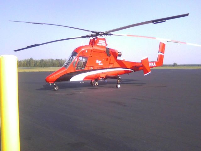 KAMAN K-Max (N161KA) - Fueling at Eastman