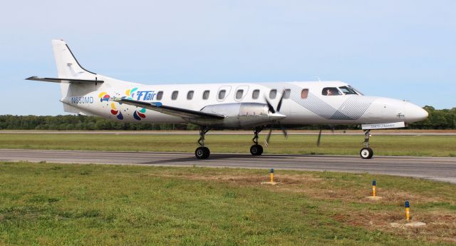 Fairchild Dornier SA-227DC Metro (N680MD) - A 1991 model Fairchild SA227-AC Metro III taxiing at Pryor Field Regional Airport, Decatur, AL - May 4, 2023.