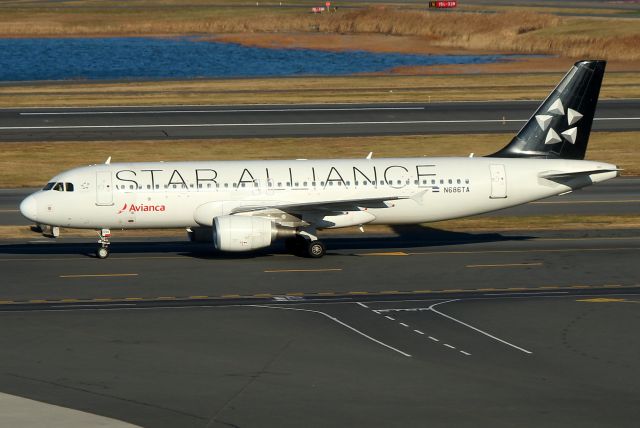 Airbus A320 (N686TA) - 'TACA 444' arriving from San Salvador