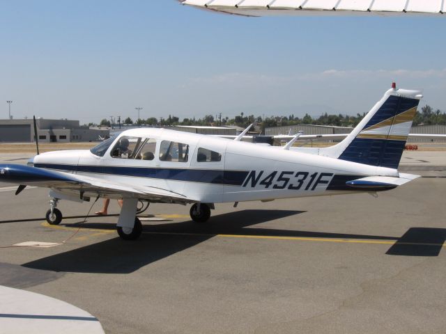 Piper Cherokee (N4531F) - Parked at Fullerton