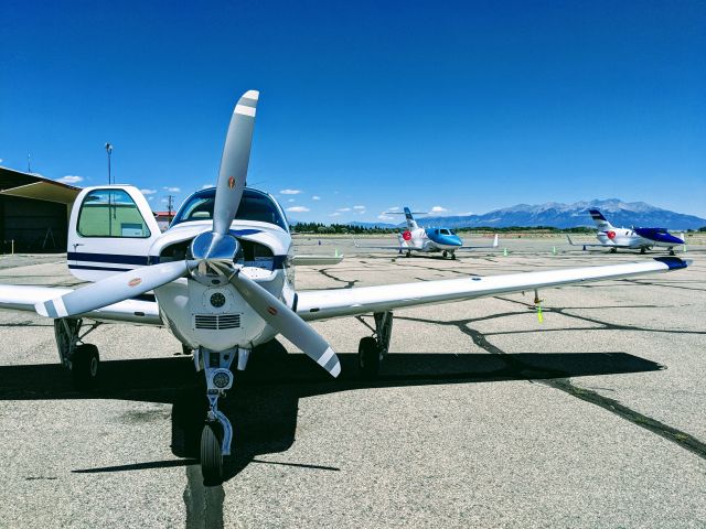 Beechcraft Bonanza (36) (N348T) - Alamosa Co for a trip to Great Sand Dunes