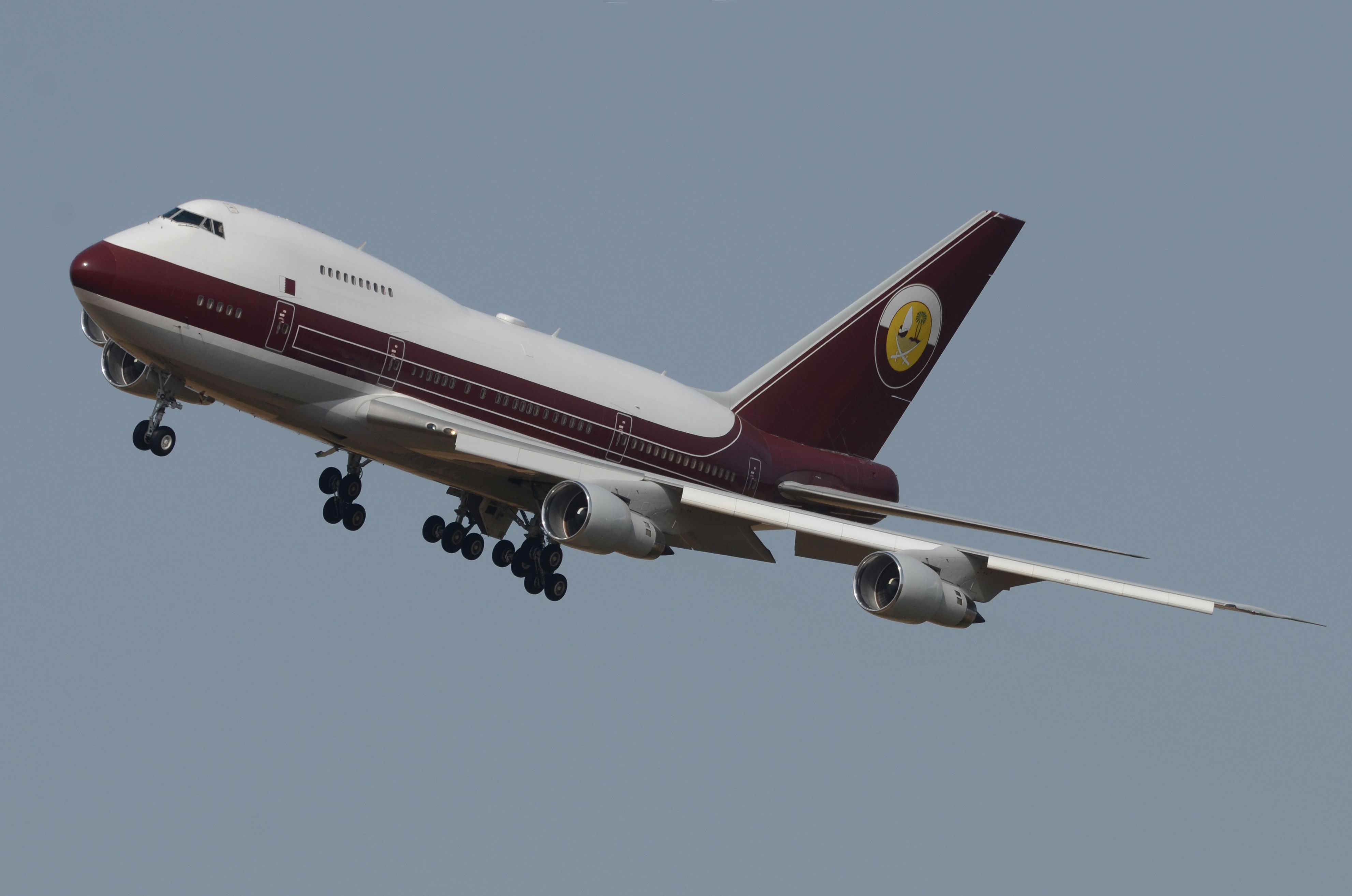 BOEING 747SP (VP-BAT) - 19/08/2012