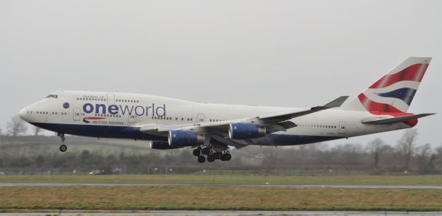 Boeing 747-400 (G-CIVL) - british airways b747-436 g-civl diverting to shannon with rudder issues while routing las vegas to heathrow 14/1/20.