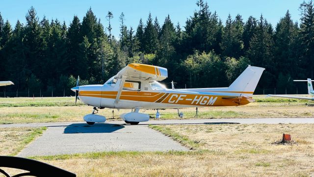 Cessna Commuter (C-FHGM) - Taken by the owner while resting at the Qualicum Beach Flying Club in July 2023.