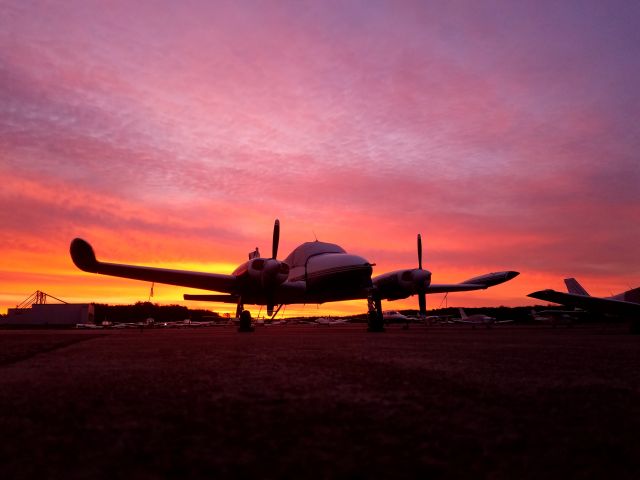 Cessna 310 (N3092L) - Early Morning Spring 2017