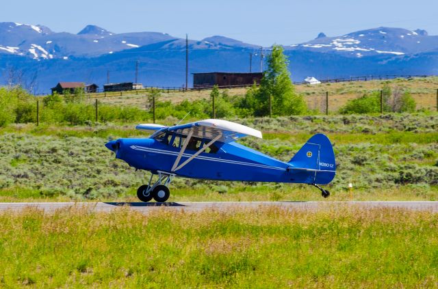 Piper PA-16 Clipper (N2801Z) - 2017 Annual EAA Fly-In & Pancake Breakfastbr /Granby-Grand County Airport