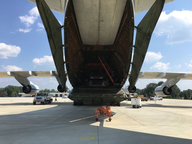 Antonov An-12 (RA-82078) - The back door!