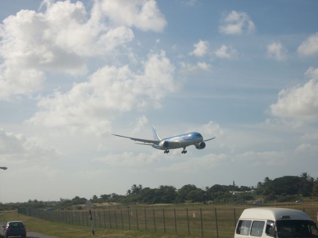 Boeing 787-8 (G-TUIC) - On short final to land