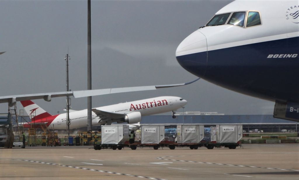 — — - From the tarmac Shanghai, China 8-28-2019