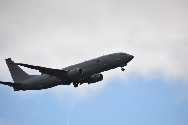 Boeing P-8 Poseidon (AZP804) - Doing circuits on 26/01/2023.